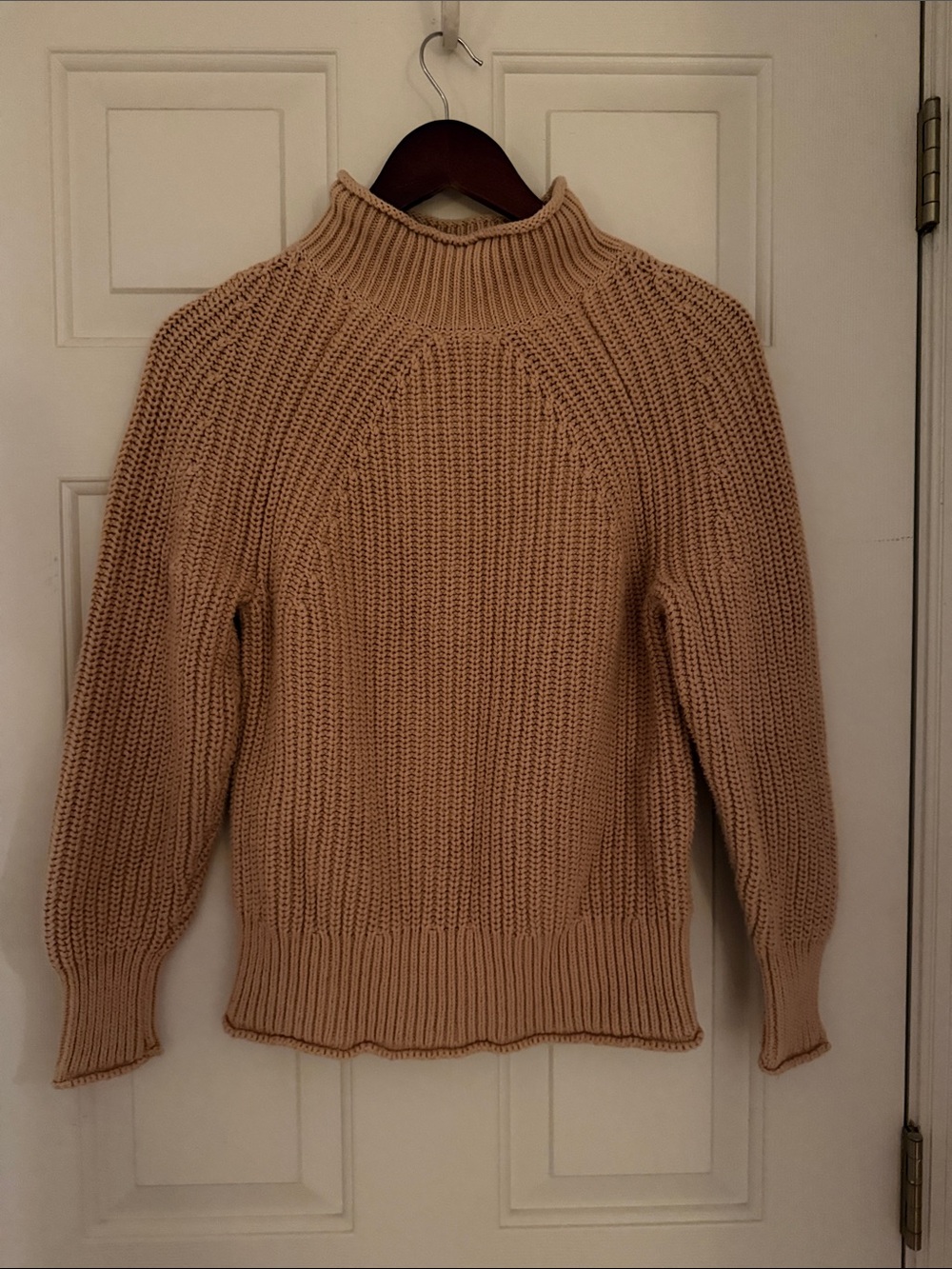 J. Crew Ribbed Mock Neck Sweater